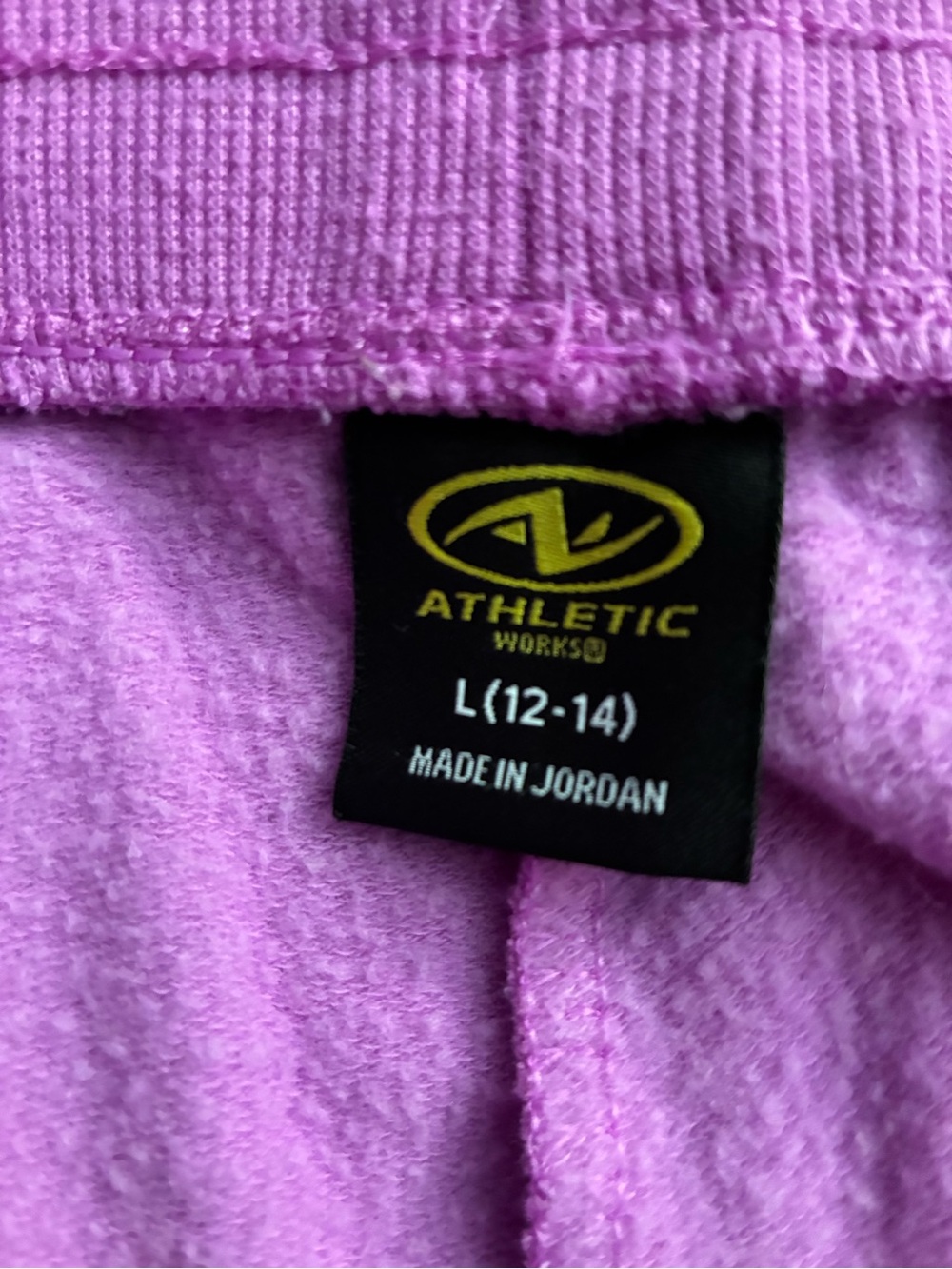 Womenβs Pink and Light Purple Jogger Pants - Comfortable Everyday Bottoms - Picture 4 of 7